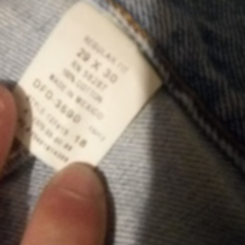 Blue jeans - Picture 2 of 2